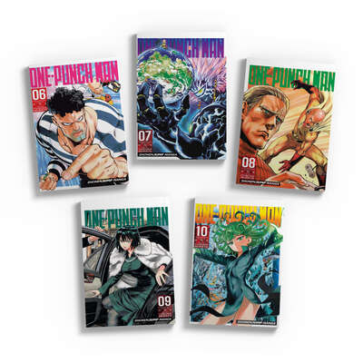One-Punch Man Manga (6-10) Bundle