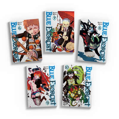 Blue Exorcist Manga (6-10) Bundle
