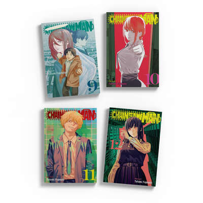Chainsaw Man Manga (9-12) Bundle