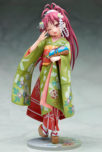 Puella Magi Madoka Magica - Kyoko Sakura 1/8 Scale Figure (Japanese Kimono Ver.)