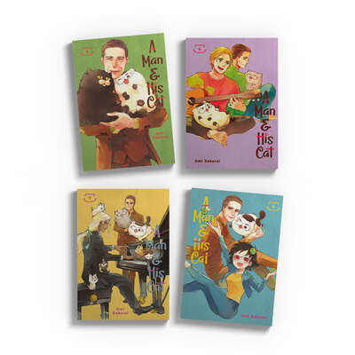 A Man and His Cat Manga (5-8) Bundle