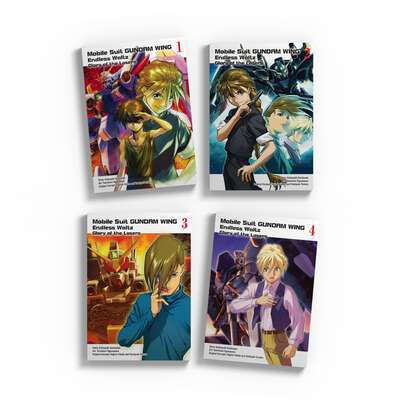 Mobile Suit Gundam Wing Endless Waltz: Glory of the Losers Manga (1-4) Bundle
