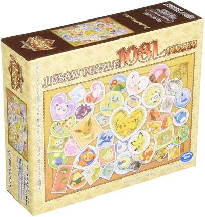 Pokemon - Pokemon Postage Stamp Art 108 Piece Jigsaw Puzzle