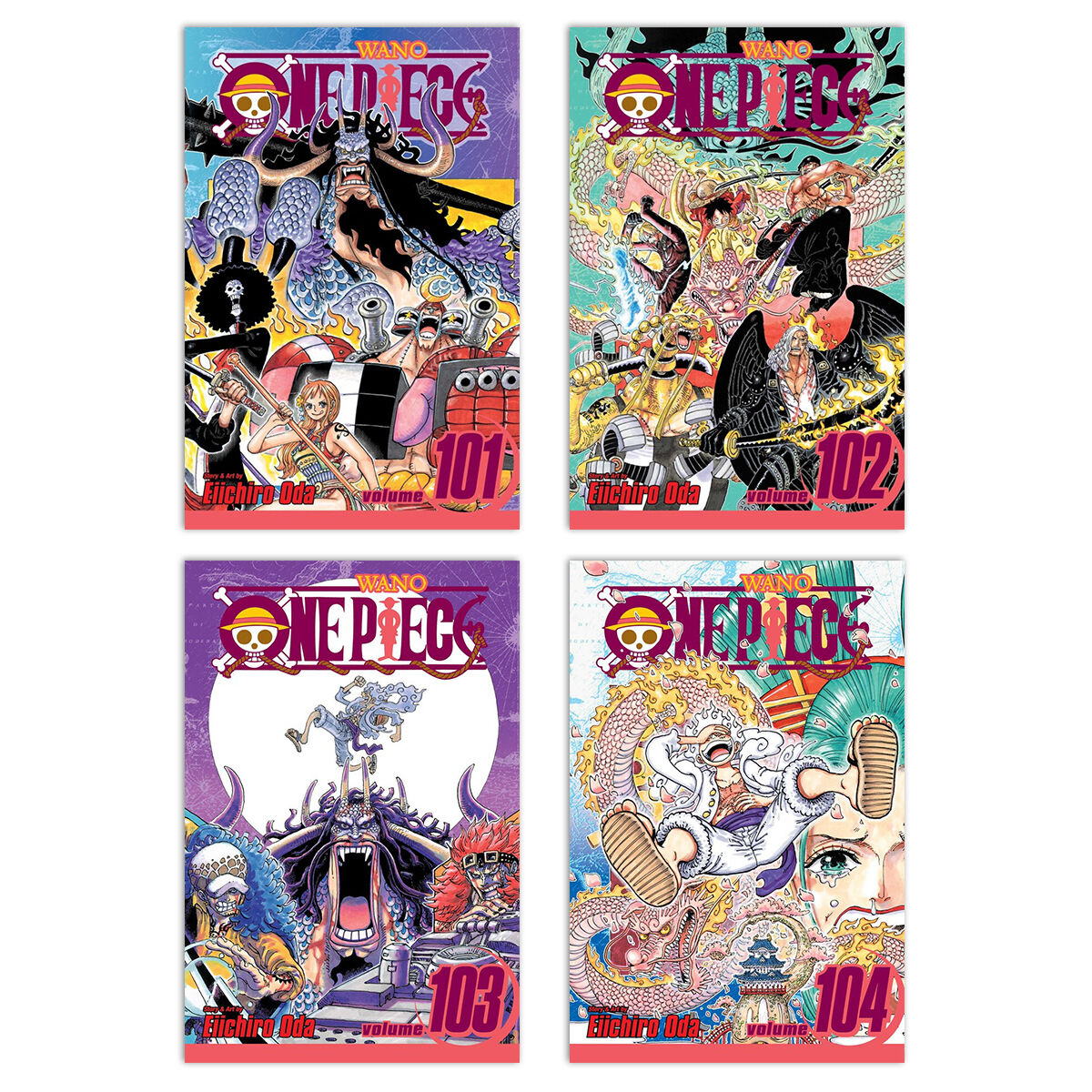 one-piece-manga-101-104-bundle