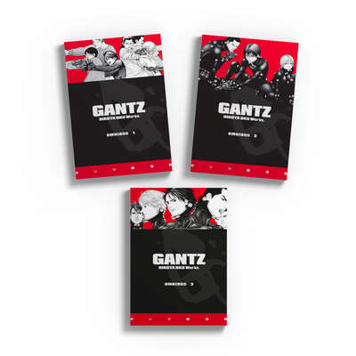 Gantz Manga Omnibus (1-3) Bundle