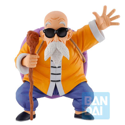 Dragon Ball - Master Roshi Bandai Spirits Ichibansho Figure (The Fierce Men of Turtle Hermit School Ver.)