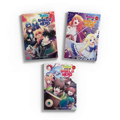 The Rising of the Shield Hero Manga (17-19) Bundle