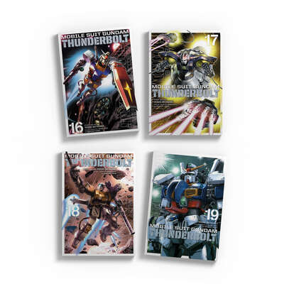 Mobile Suit Gundam Thunderbolt Manga (16-19) Bundle