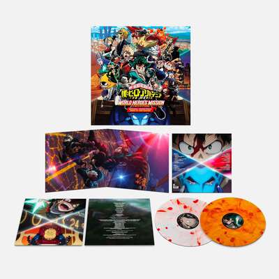 My Hero Academia: World Heroes' Mission - Original Soundtrack LP Vinyl